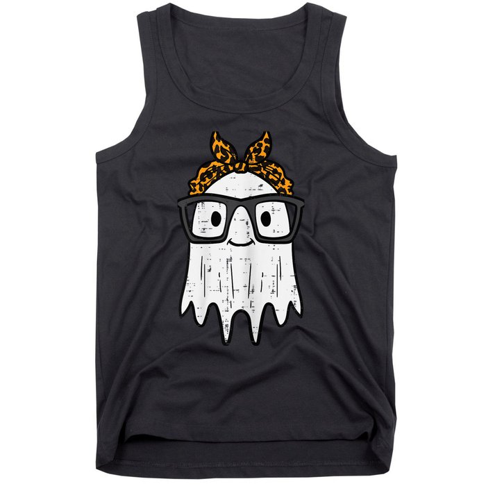 Halloween Ghost Glasses Cute Costume Girl Kid Toddler Wo Tank Top