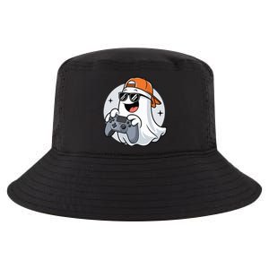 Halloween Ghost Gamer Scary Costume Gaming Cool Gift Cool Comfort Performance Bucket Hat