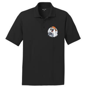 Halloween Ghost Gamer Scary Costume Gaming Cool Gift PosiCharge RacerMesh Polo