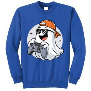 Halloween Ghost Gamer Scary Costume Gaming Cool Gift Sweatshirt