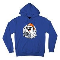 Halloween Ghost Gamer Scary Costume Gaming Cool Gift Tall Hoodie