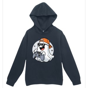 Halloween Ghost Gamer Scary Costume Gaming Cool Gift Urban Pullover Hoodie