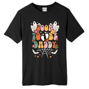 Halloween Groovy Ghost Soon to Be Daddy Halloween Pregnancy Tall Fusion ChromaSoft Performance T-Shirt