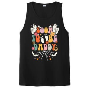 Halloween Groovy Ghost Soon to Be Daddy Halloween Pregnancy PosiCharge Competitor Tank