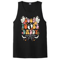 Halloween Groovy Ghost Soon to Be Daddy Halloween Pregnancy PosiCharge Competitor Tank