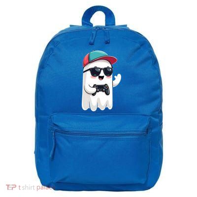 Halloween Ghost Gamer Scary Gaming Controllers Cool Gift 16 in Basic Backpack