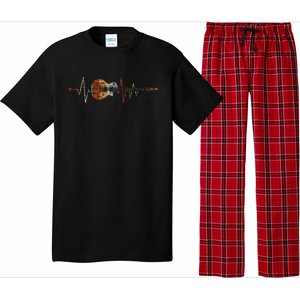 Heartbeat Guitarist Guitar Pajama Set