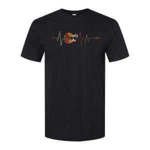 Heartbeat Guitarist Guitar Softstyle CVC T-Shirt