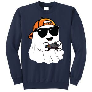 Halloween Ghost Gamer Scary Costume Gaming Sweatshirt