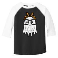 Halloween Ghost Glasses Cute Costume Girl Kid Toddler Wo Toddler Fine Jersey T-Shirt