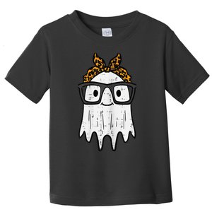 Halloween Ghost Glasses Cute Costume Girl Kid Toddler Wo Toddler T-Shirt