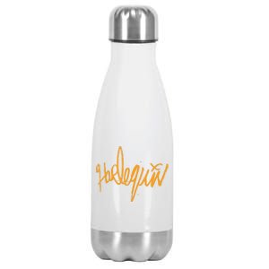 Harlequin Gag Gaga Graphic Joke Stainless Steel Insulated Water Bottle