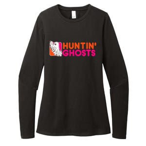 Hunting Ghosts Ghost Hunter Paranormal Activity Halloween Womens CVC Long Sleeve Shirt