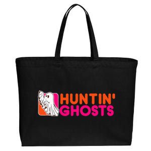 Hunting Ghosts Ghost Hunter Paranormal Activity Halloween Cotton Canvas Jumbo Tote