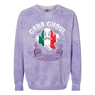 Halloween Graveyard Gaba Ghoul Ghost Colorblast Crewneck Sweatshirt