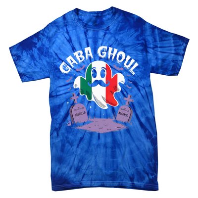 Halloween Graveyard Gaba Ghoul Ghost Tie-Dye T-Shirt