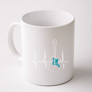 Heartbeat Guitarist Guitar Gift Coffee Mug