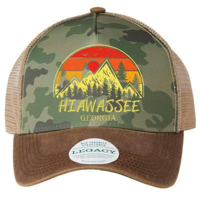 Hiawassee Georgia Ga Mountains Hike Hiking Souvenir Legacy Tie Dye Trucker Hat