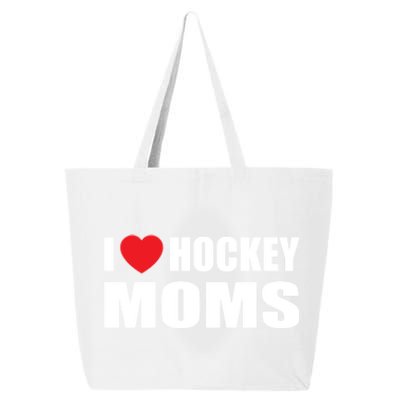 Hockey Great Gift I Love Hockey Moms Gift 25L Jumbo Tote