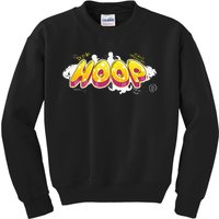 Hoop Graffiti Gift For Basketball Player Streetball Fan Kids Sweatshirt