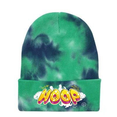 Hoop Graffiti Gift For Basketball Player Streetball Fan Tie Dye 12in Knit Beanie