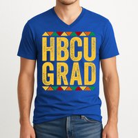 Hbcu Grad Gift Historical Black College Alumni Gift V-Neck T-Shirt