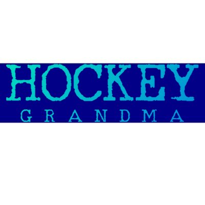 Hockey Grandma Gift Bumper Sticker