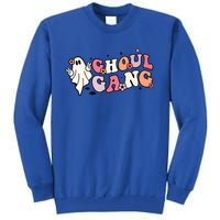 Halloween Ghoul Gang Groovy Hey Boo Pumpkin Boo Crew Funny Gift Tall Sweatshirt