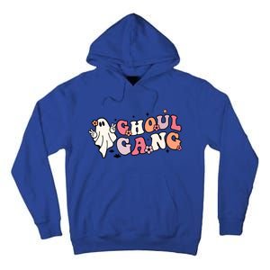 Halloween Ghoul Gang Groovy Hey Boo Pumpkin Boo Crew Funny Gift Tall Hoodie