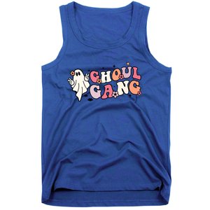 Halloween Ghoul Gang Groovy Hey Boo Pumpkin Boo Crew Funny Gift Tank Top