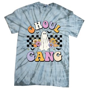 Halloween Ghoul Gang Groovy Hey Boo Pumpkin Boo Crew Funny  Tie-Dye T-Shirt