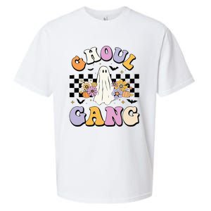 Halloween Ghoul Gang Groovy Hey Boo Pumpkin Boo Crew Funny  Sueded Cloud Jersey T-Shirt