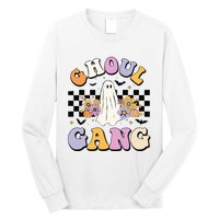 Halloween Ghoul Gang Groovy Hey Boo Pumpkin Boo Crew Funny  Long Sleeve Shirt