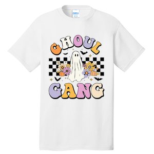 Halloween Ghoul Gang Groovy Hey Boo Pumpkin Boo Crew Funny  Tall T-Shirt