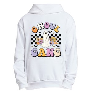 Halloween Ghoul Gang Groovy Hey Boo Pumpkin Boo Crew Funny  Urban Pullover Hoodie