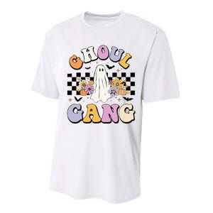 Halloween Ghoul Gang Groovy Hey Boo Pumpkin Boo Crew Funny  Performance Sprint T-Shirt