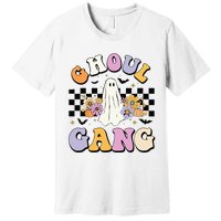 Halloween Ghoul Gang Groovy Hey Boo Pumpkin Boo Crew Funny  Premium T-Shirt