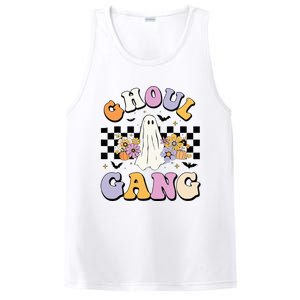 Halloween Ghoul Gang Groovy Hey Boo Pumpkin Boo Crew Funny  PosiCharge Competitor Tank