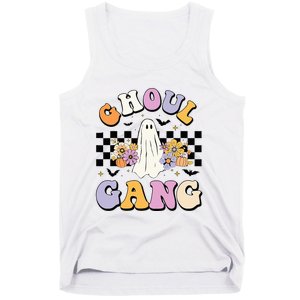 Halloween Ghoul Gang Groovy Hey Boo Pumpkin Boo Crew Funny  Tank Top