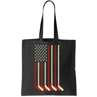 Hockey Goalie Gift Usa Flag Hockey Stick Ice Hockey Gift Bag
