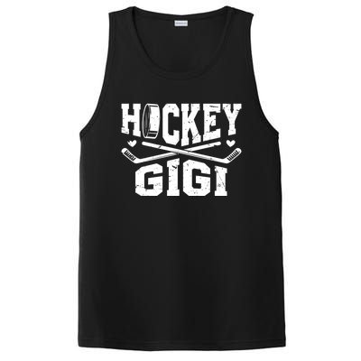 Hockey Gigi Grandma Gigi Of A Hockey Player Gigi Gift PosiCharge Competitor Tank