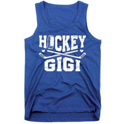 Hockey Gigi Grandma Gigi Of A Hockey Player Gigi Gift Tank Top