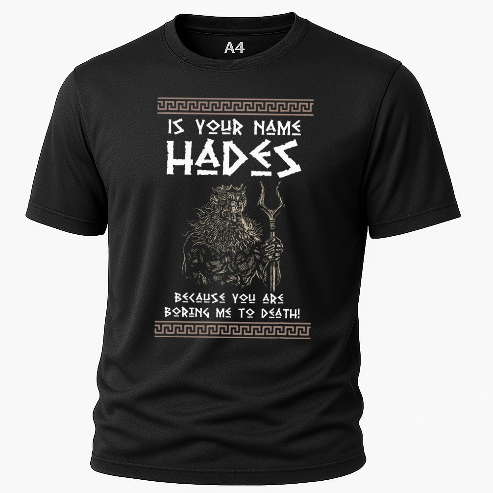 Hades Greek God And Ancient Greek Mythology History Buff Cooling Performance Crew T-Shirt