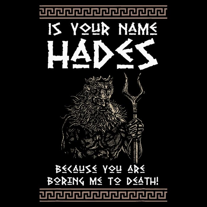 Hades Greek God And Ancient Greek Mythology History Buff Cooling Performance Crew T-Shirt