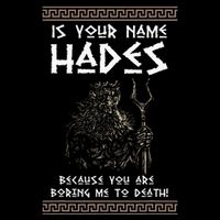 Hades Greek God And Ancient Greek Mythology History Buff Impact Tech Backpack