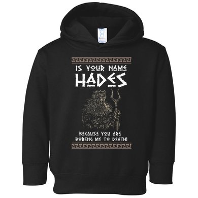 Hades Greek God And Ancient Greek Mythology History Buff Toddler Hoodie