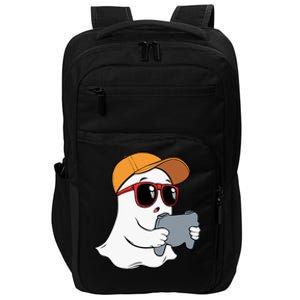 Halloween Ghost Gamer Scary Costume Gaming Gift Impact Tech Backpack