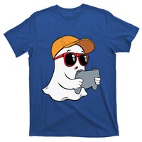 Halloween Ghost Gamer Scary Costume Gaming Gift T-Shirt