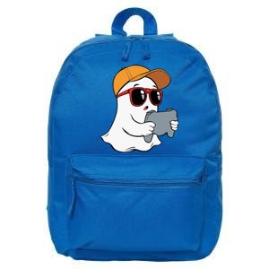 Halloween Ghost Gamer Scary Costume Gaming Gift 16 in Basic Backpack