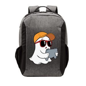 Halloween Ghost Gamer Scary Costume Gaming Gift Vector Backpack